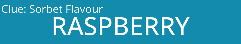 Sorbet Flavour