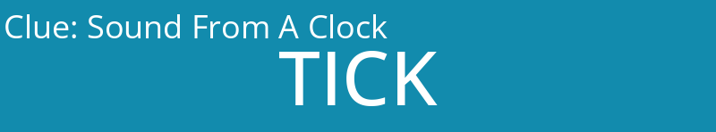 Sound From A Clock