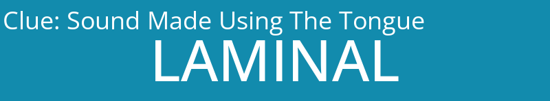 Sound Made Using The Tongue