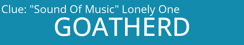 "Sound Of Music" Lonely One