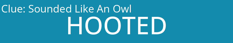 Sounded Like An Owl
