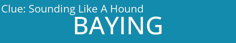 Sounding Like A Hound