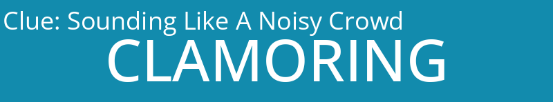 Sounding Like A Noisy Crowd