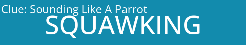 Sounding Like A Parrot