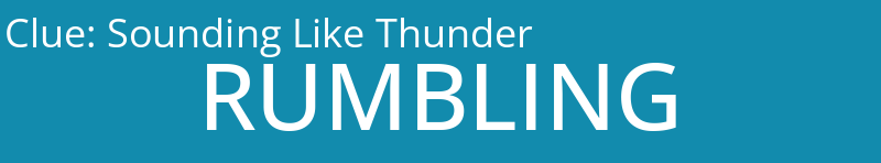 Sounding Like Thunder