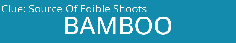 Source Of Edible Shoots