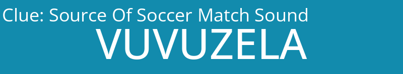 Source Of Soccer Match Sound