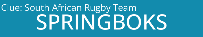 South African Rugby Team