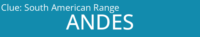 South American Range
