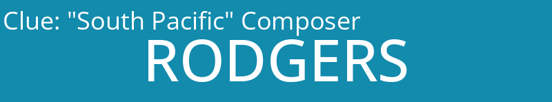 "South Pacific" Composer