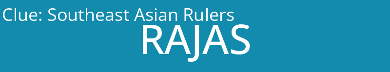 Southeast Asian Rulers