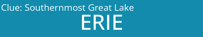 Southernmost Great Lake