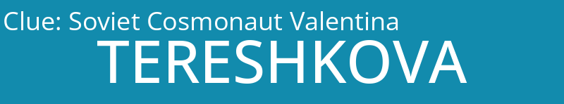 Soviet Cosmonaut Valentina