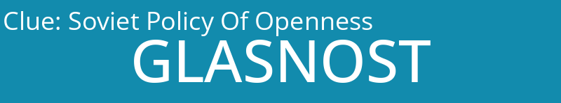 Soviet Policy Of Openness
