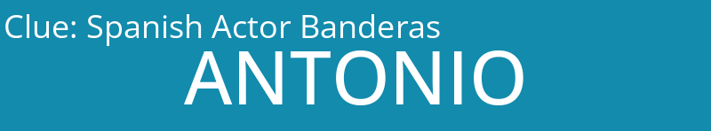 Spanish Actor Banderas