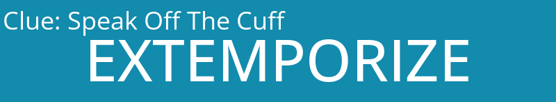 Speak Off The Cuff