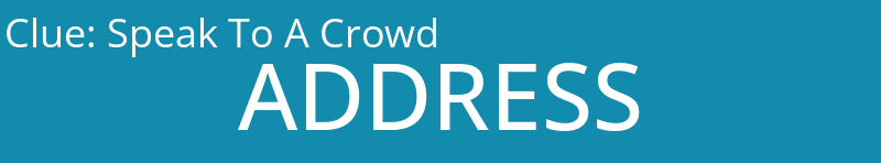 Speak To A Crowd