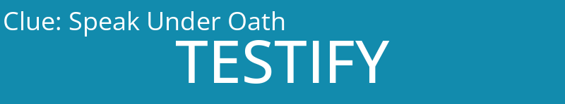 Speak Under Oath