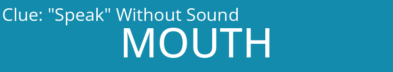 "Speak" Without Sound