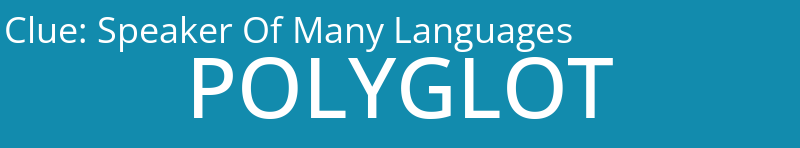 Speaker Of Many Languages