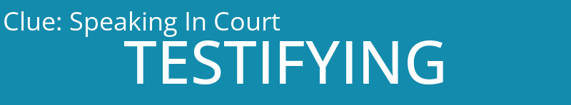 Speaking In Court