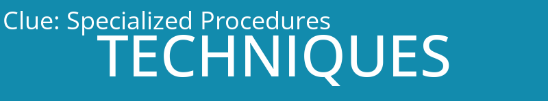 Specialized Procedures