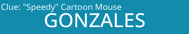 "Speedy" Cartoon Mouse