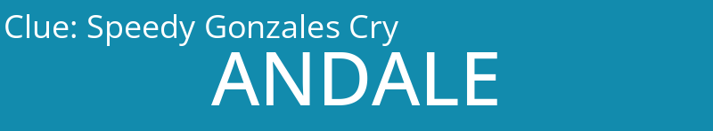 Speedy Gonzales Cry