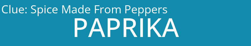 Spice Made From Peppers