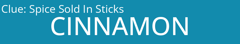 Spice Sold In Sticks