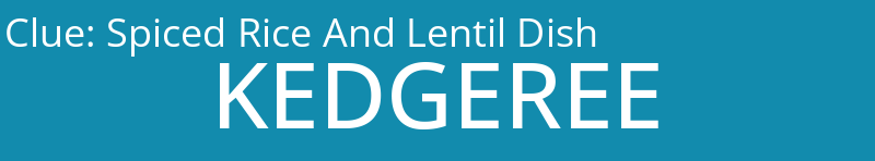 Spiced Rice And Lentil Dish