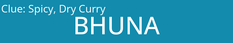 Spicy, Dry Curry