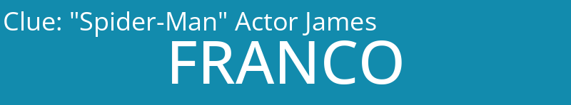 "Spider-Man" Actor James