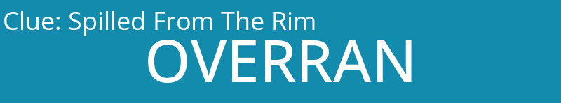 Spilled From The Rim