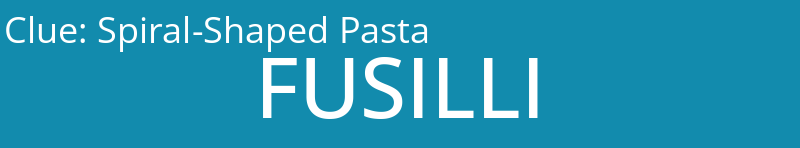 Spiral-Shaped Pasta