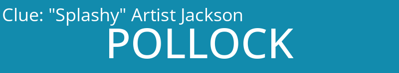 "Splashy" Artist Jackson