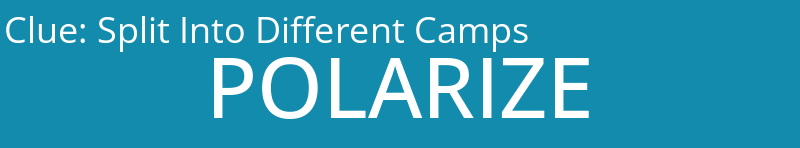 Split Into Different Camps