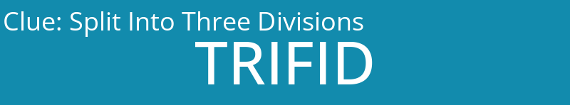 Split Into Three Divisions