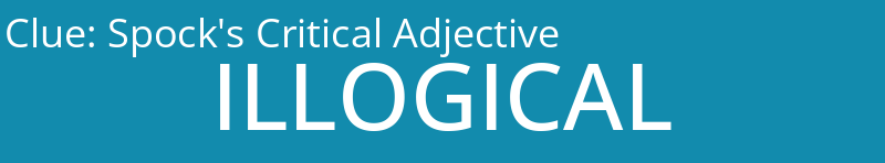 Spock's Critical Adjective