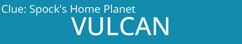 Spock's Home Planet