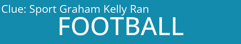 Sport Graham Kelly Ran