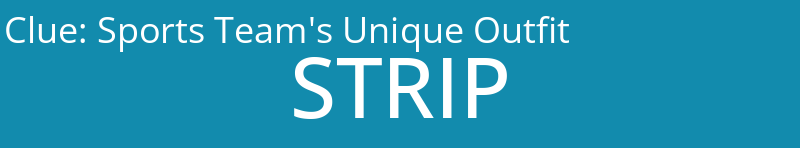 Sports Team's Unique Outfit