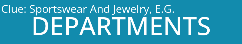 Sportswear And Jewelry, E.G.