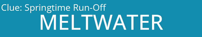 Springtime Run-Off