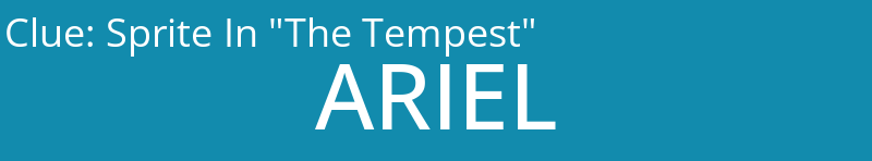 Sprite In "The Tempest"