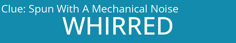 Spun With A Mechanical Noise