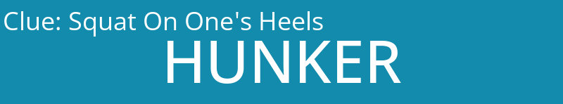 Squat On One's Heels