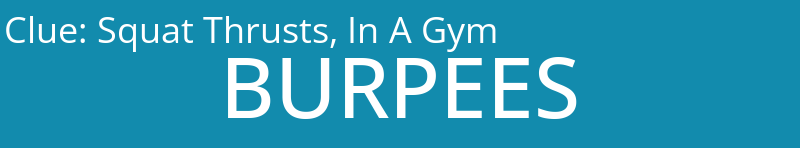 Squat Thrusts, In A Gym