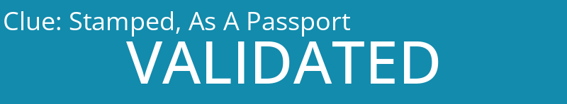 Stamped, As A Passport
