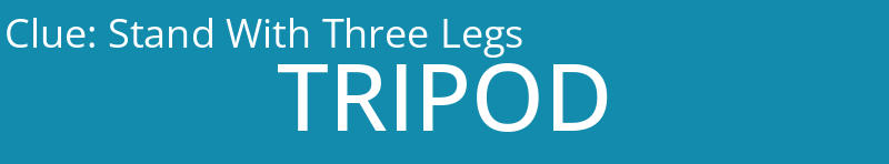 Stand With Three Legs